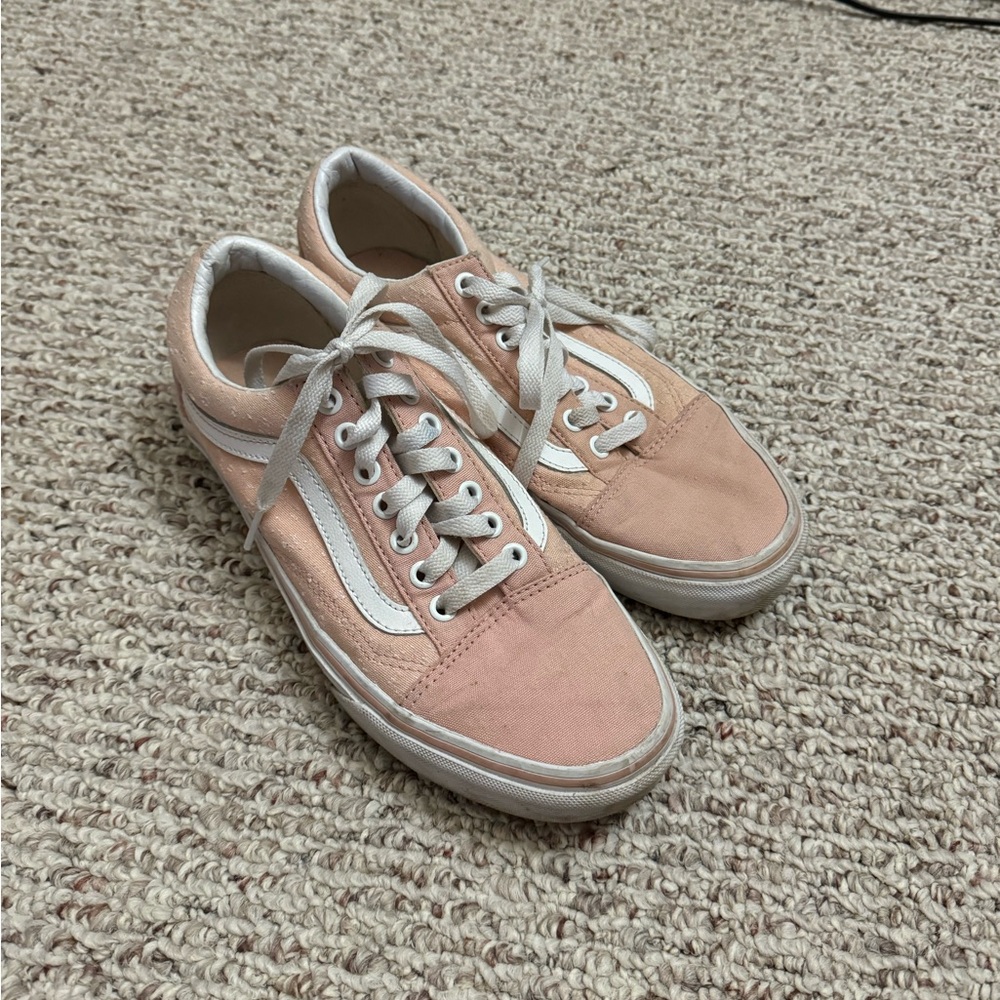 VANS PINK WOMENS SIZE 8.5